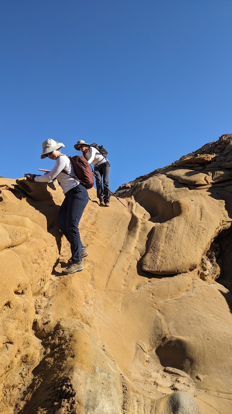 Exploring Santa Cruz Island with Rena McMullen, 2025.